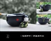 見龍卸甲煙灰缸