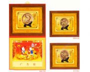 高檔仿紅木框古銅工藝吊牌